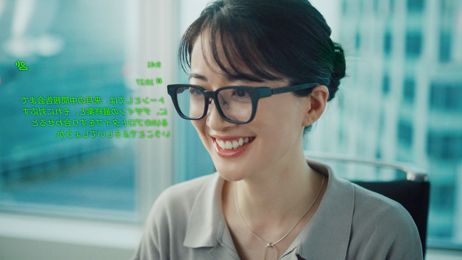 原稿表示（テレプロンプト）